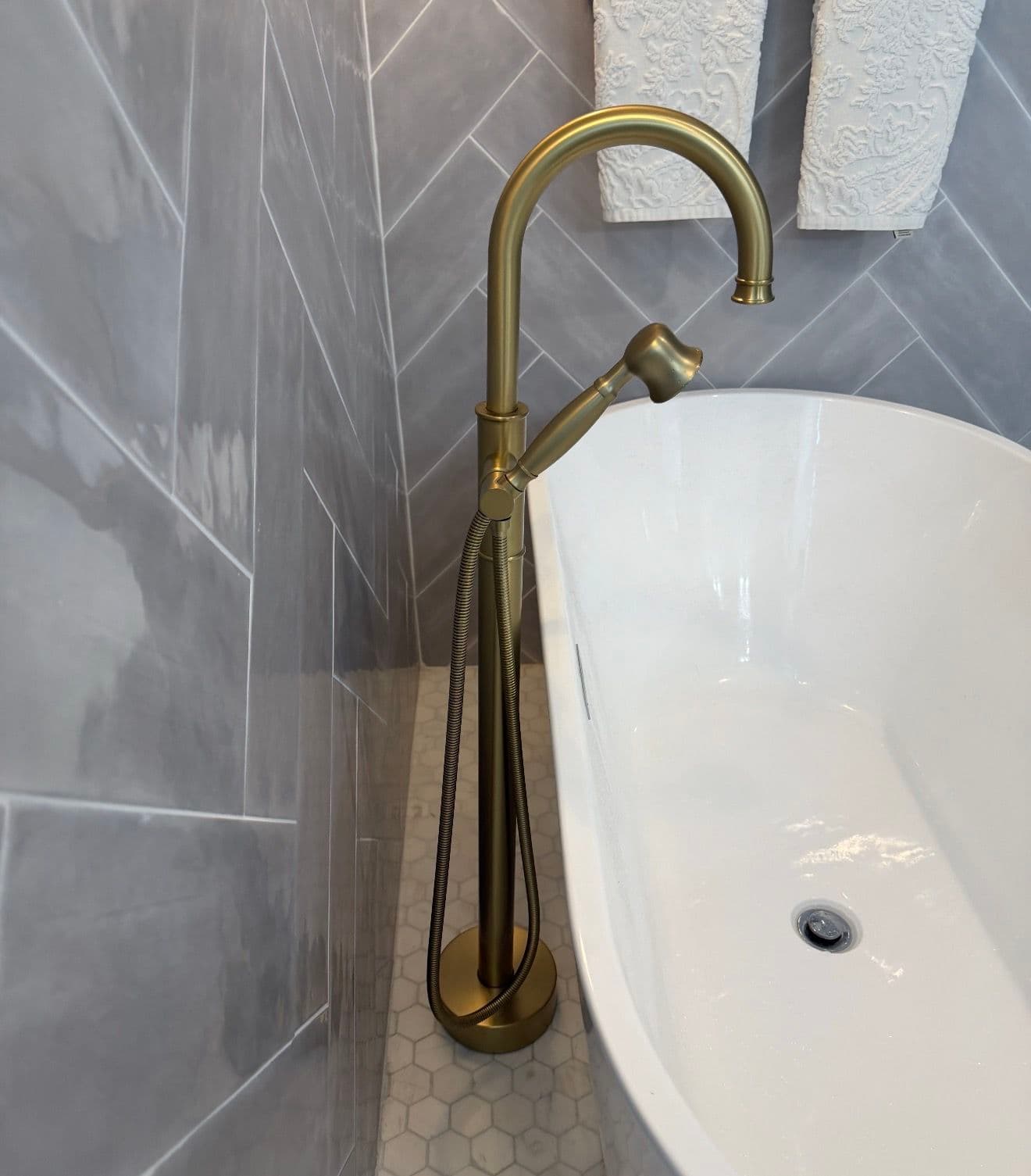 Freestanding Tub Faucet Install for a Longtime Customer image