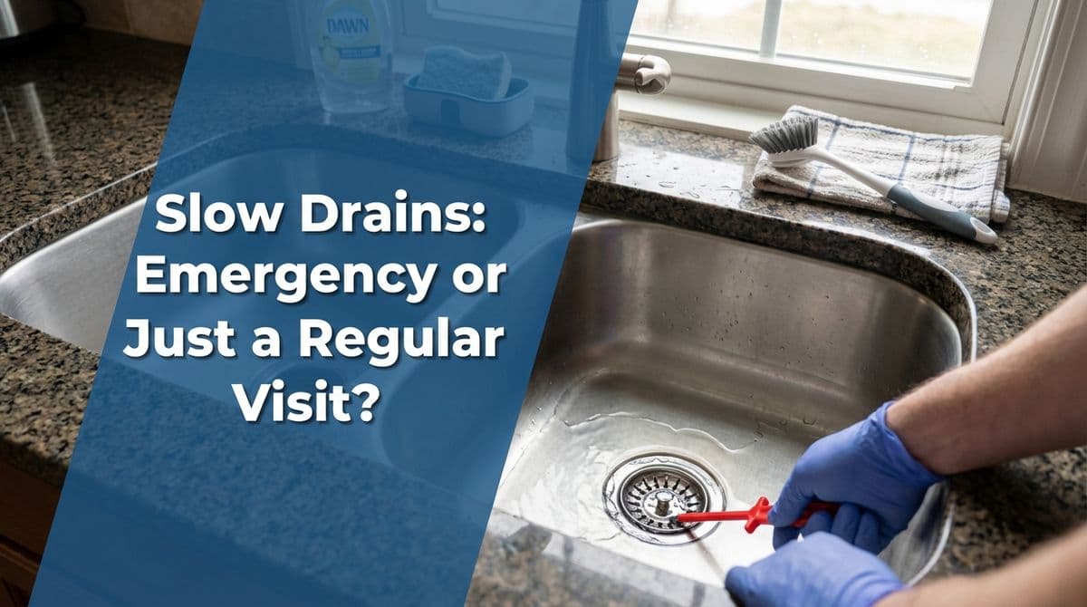 Featured post - Slow Drains: Emergency or Just a Regular Visit?